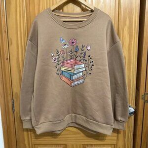 Ladies sweat shirt size L